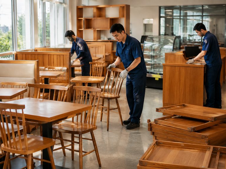 名山区商业场地整装家具回收
